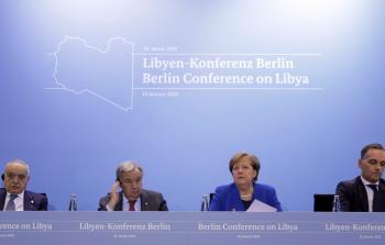 صورة جانبية للجلسة الختامية لمؤتمر برلين (الفرنسية)