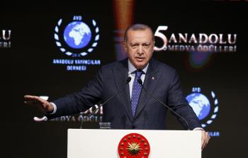 الرئيس التركي رجب طيب أردوغان (الأناضول)