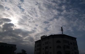 صورة من مدينة غزة صباح اليوم