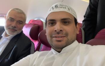 الاعلامي الكويتي مع هنية