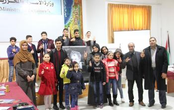 جانب من افتتاح المخيم