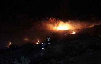 قصف إسرائيلي على مناطق في قطاع غزة (أرشيف)