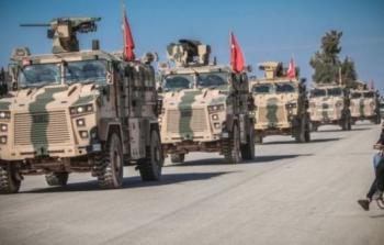 عربات عسكرية تركية تتدجه إلى الشمال السوري(ارشيف)