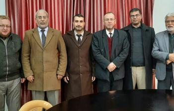 مجلس إدارة جمعية أساتذة الجامعات في فلسطين