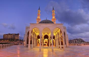 صورة أرشيفية لأحد مساجد قطاع غزة