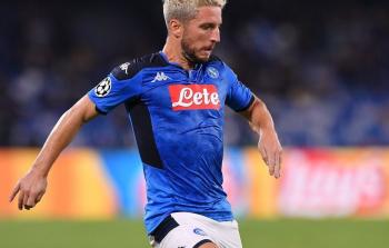 البلجيكي دريس ميرتينز مهاجم فريق نابولي الإيطالي