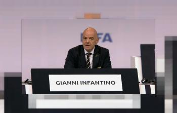 رئيس الاتحاد الدولي لكرة القدم (فيفا) جاني إنفانتينو