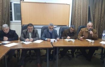 تشكيل لجنة طوارئ لمتابعة حريق النصيرات