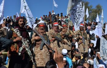 بعض من مقاتلي طالبان (أ ف ب)