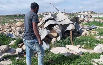 صورة من مكان الهدم - متداول