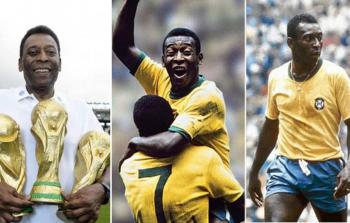 البرازيلي بيليه في صور مدمجة من الأرشيف