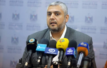 رئيس مكتب الإعلام الحكومي سلامة معروف في صورة من الأرشيف