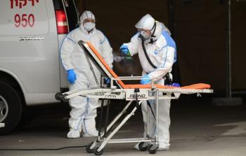 فرق إسعافية إسرائيلية لمواجهة كورونا (أرشيف)