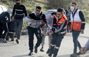 جانب من المواجهات جنوب جبل العرمة (أ ف ب)