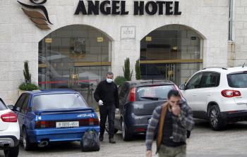 مكان الحجر الصحي في بيت لحم (أ ف ب)