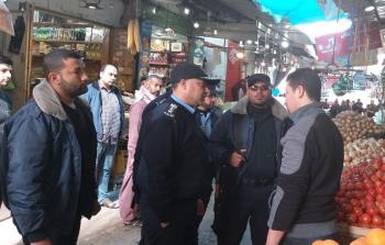 جانب من الجولة الخاصة بشرطة البلديات