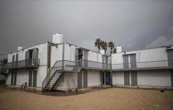 مركز حجر صحي في غزة