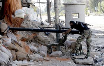 تواصل المعارك في سوريا يحصد حياة آلاف الفلسطينيين (أرشيف)