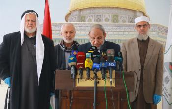 جانب من المؤتمر في المجلس التشريعي