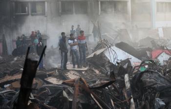 صورة من مكان الحادث