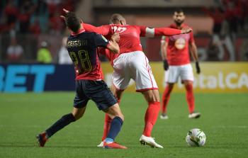 جانب من المباراة (أ ف ب)