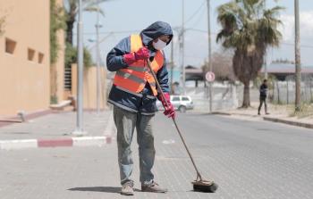 جانب من خدمات بلدية غزة في المدينة