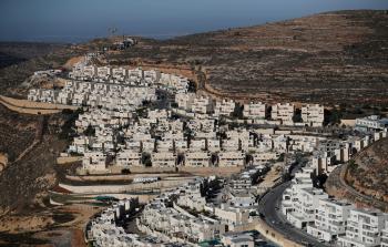 أحياء استيطانية كثيفة في الضفة الغربية (أرشيف)