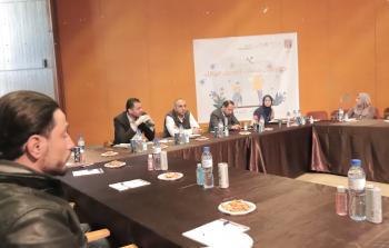 جانب من الورشة