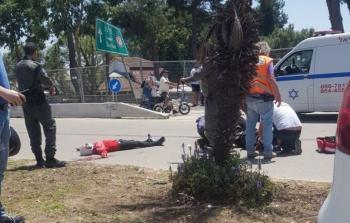 صورة من مكان الحادث