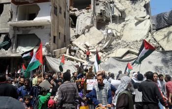 مخيم اليرموك   (أرشيف)