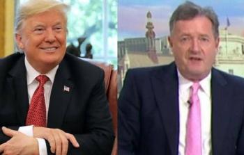 الصحفي مورغان وترامب