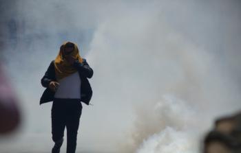 اعتداء قوات الاحتلال على أهال بلدة يعبد