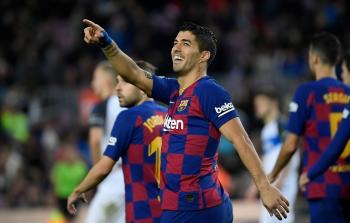 مهاجم برشلونة لويس سواريز