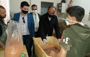 جانب من جولات التفتيش في أسواق غزة