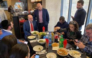 الهباش قاضي قضاة السلطة في لقاء تطبيعي