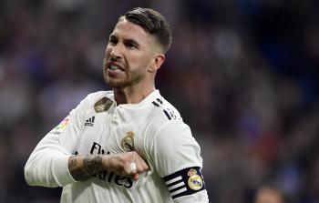 نجم نادي ريال مدريد الإسباني لكرة القدم سيرجيو راموس (أرشيف)