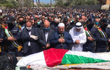 جانب من التشييع