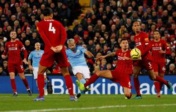 لقطة من الدوري الإنجليزي لكرة القدم (أرشيف)