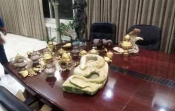 المسروقات في قبضة الشرطة