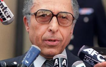 الأمين العام الأسبق لجامعة الدول العربية الشاذلي القليبي (أرشيف)