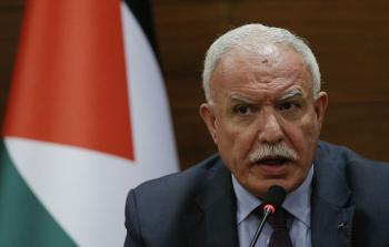 وزير الخارجية في رام الله رياض المالكي