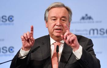 الأمين العام للأمم المتحدة انطونيو غوتيريش (أرشيف)