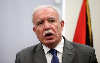 وزير خارجية السلطة رياض ا لمالكي (أرشيف)