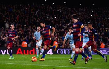 جانب من المباراة