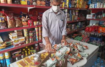 جانب من جولات تفتيش مباحث التموين في أسواق غزة