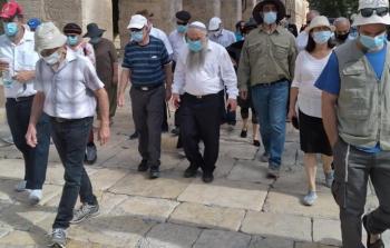 جانب من اقتحامات الأقصى اليوم