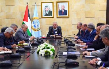 اجتماع لحكومة إشتية في رام الله (أرشيف)