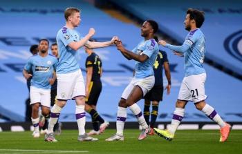 لقطة من الدوري الإنجليزي لكرة القدم (أرشيف)