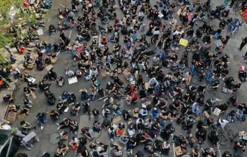 جانب من المظاهرات - الأناضول