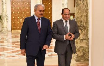 السيسي وحفتر (أرشيف)